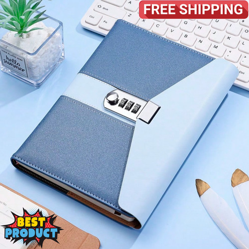 Combination lock notebook for - lock,
