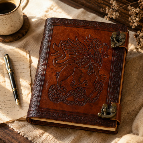 Genuine leather griffin - leather,