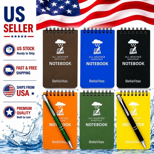 Pack waterproof notebook 3 - waterproof, notebook,