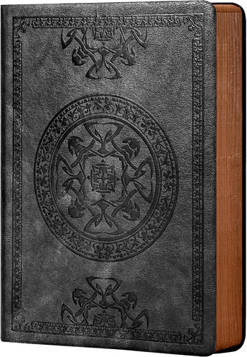 Vintage leather journal - a5,