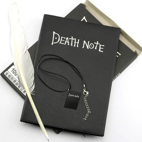 Death note cosplay notebook - death,
